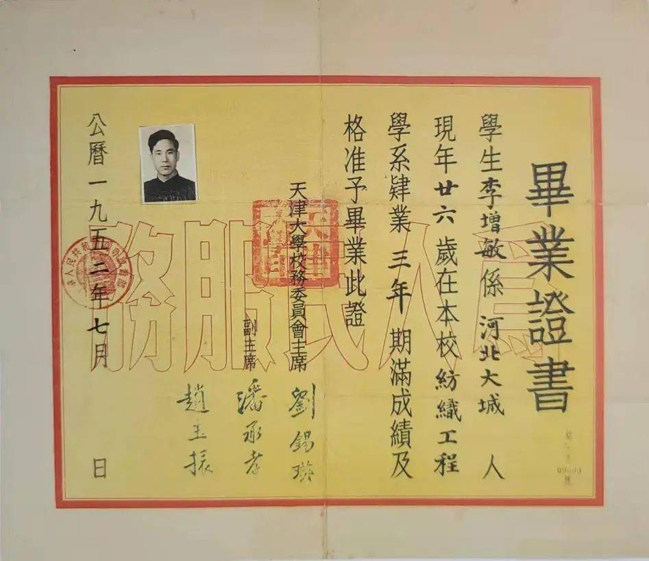 天津大学毕业证图片